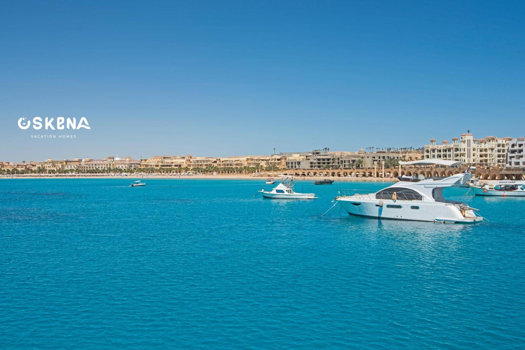 Oskena Azzurra Sahl Hasheesh Apartment Хургада Екстериор снимка