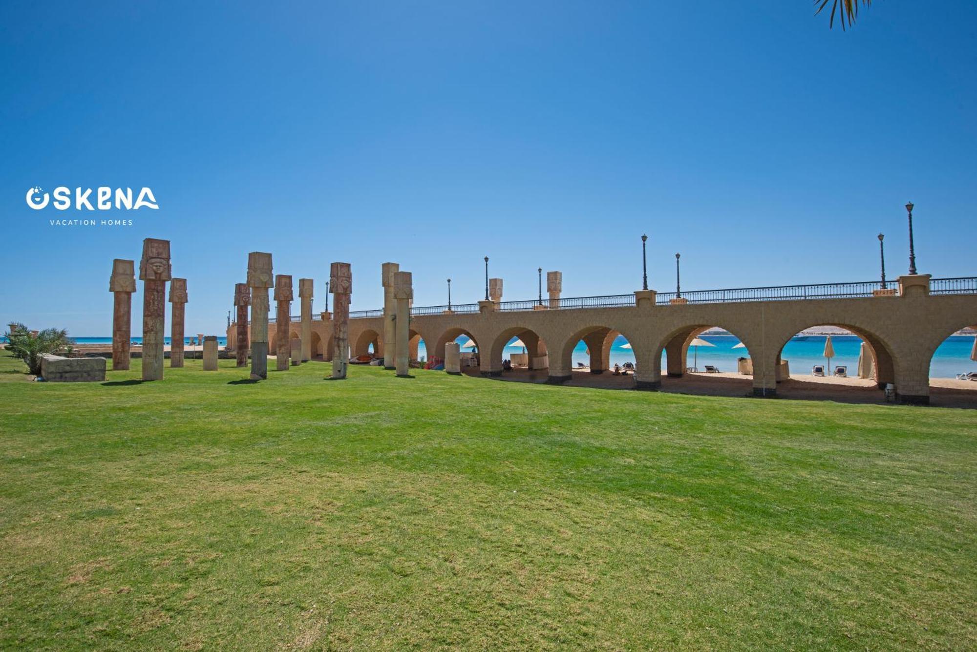 Oskena Azzurra Sahl Hasheesh Apartment Хургада Екстериор снимка