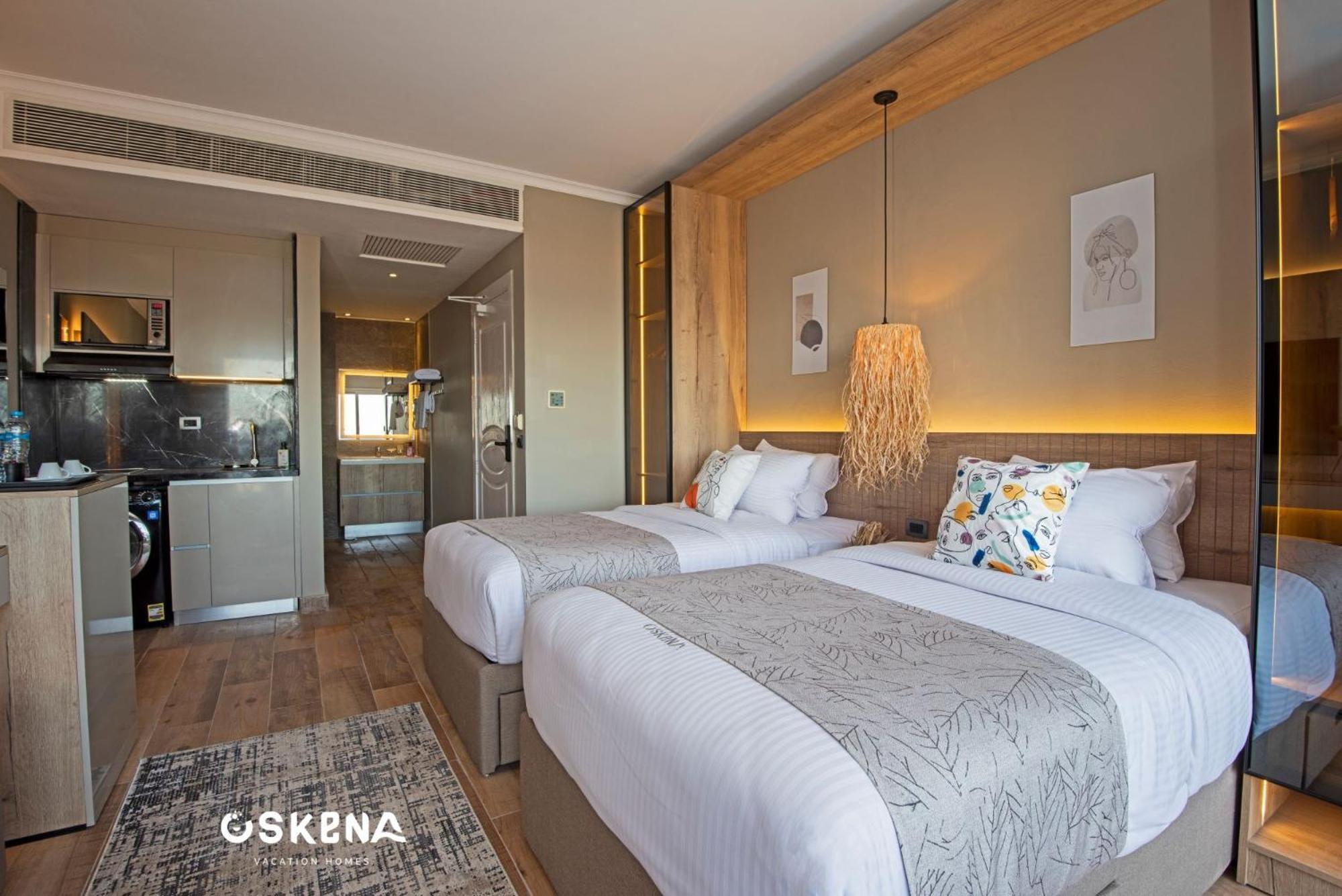 Oskena Azzurra Sahl Hasheesh Apartment Хургада Екстериор снимка